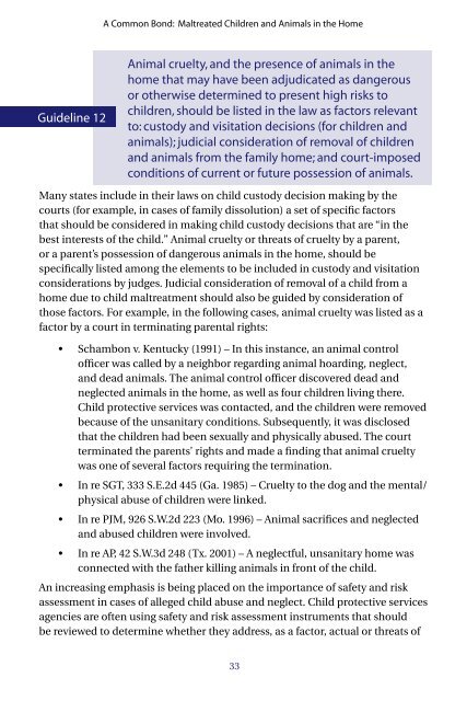 A Common Bond - The National Link Coalition