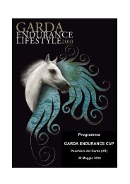 programma garda endurance cup 2010 - Endurance Italia