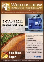 cont... - Dubai Woodshow