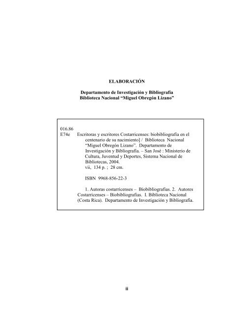 escritoras y escritores costarricenses - Sinabi