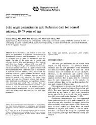 Joint angle parameters in gait: Reference data for normal subjects ...