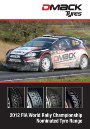 Download the 2012 WRC Tyre Range Brochure - DMACK Tyres