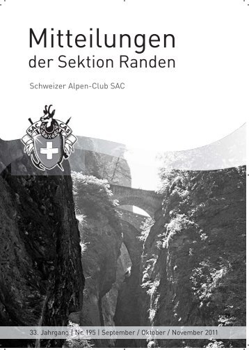 Ausgabe 195 - SAC Sektion Randen