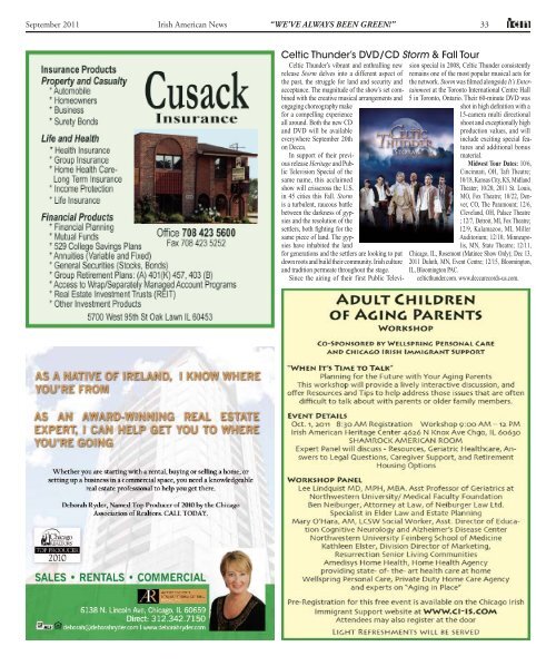 September 2011 - Irish American News