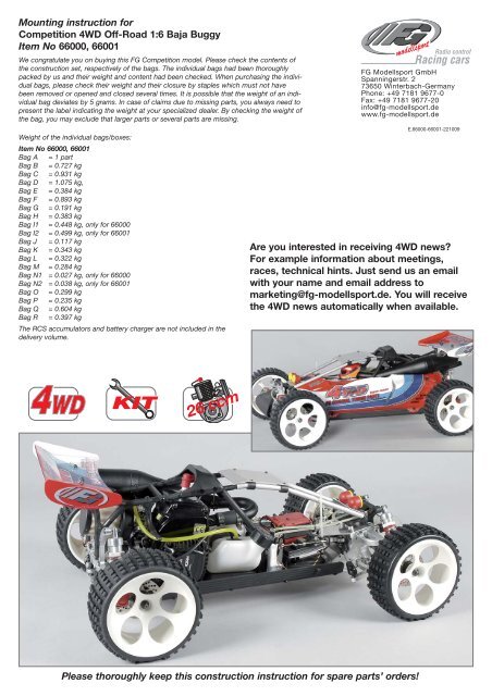 fg baja buggy