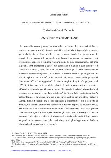 CONTRIBUTI CONTEMPORANEI - Doppio Sogno