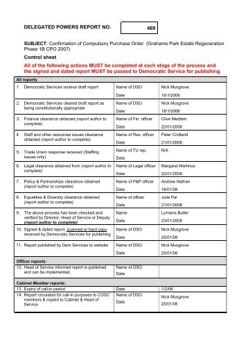 Grahame Park Compulsory Purchase Orders PDF 176 KB