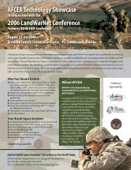 LandWarNet flyer 2.indd - J. Spargo & Associates