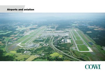 Airports and aviation (pdf) - Cowi