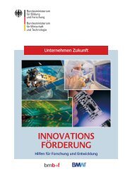 Innovationsförderung - Hilfen für Forschung und Entwicklung