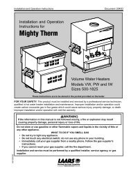 Mighty Therm - Laars