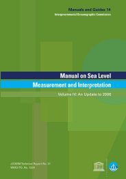 Manual on sea level measurement and ... - unesdoc - Unesco