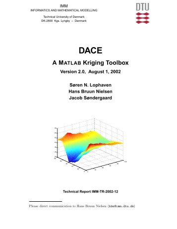 A MATLAB Kriging Toolbox