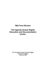 Mid-Term Review The Uganda Human Rights Education and ...