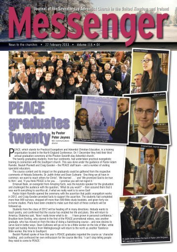 PEACE graduates twenty - Seventh-day Adventist Church in the UK ...