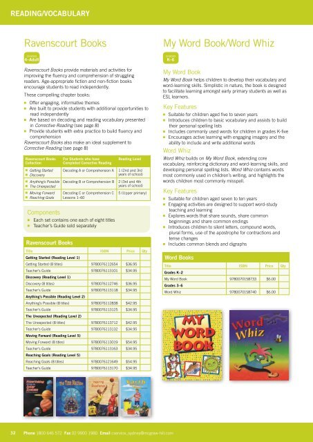 2011 Catalogue - McGraw-Hill Education Australia & New Zealand