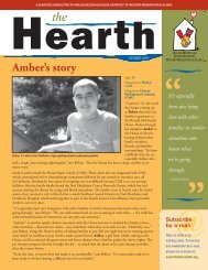 Amber's story - Ronald McDonald House Charities of Western ...