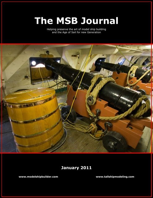 The MSB Journal - Model Ship Builder