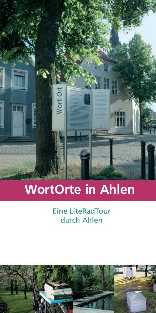 WortOrte in Ahlen - kulturelles-net