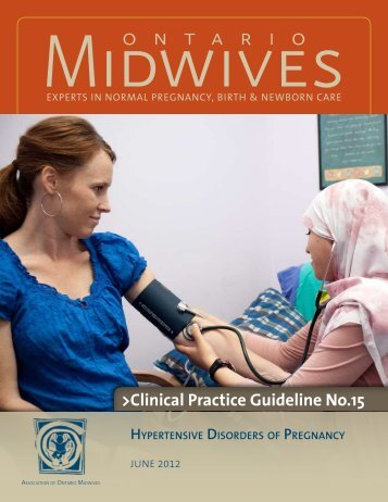 Hypertensive Disorders of Pregnancy (2012) - Ontario Midwives