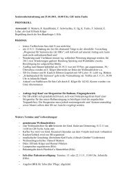 Protokoll Nr. 21 vom 25.10.2011 - Gemeinde Mauth
