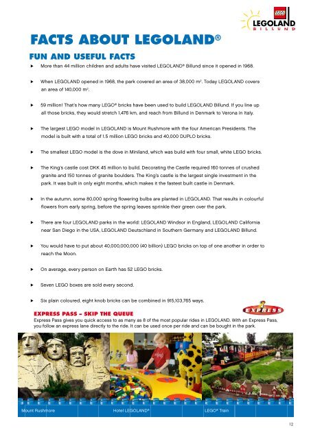 PRESS kit - Legoland