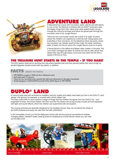 PRESS kit - Legoland