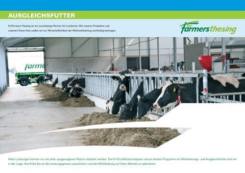 ausgleichsfutter - ForFarmers Thesing