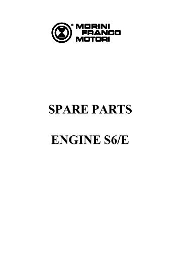 SPARE PARTS ENGINE S6/E