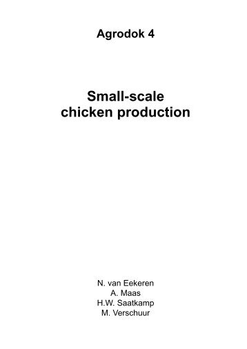 Small-scale chicken production - Journey to Forever