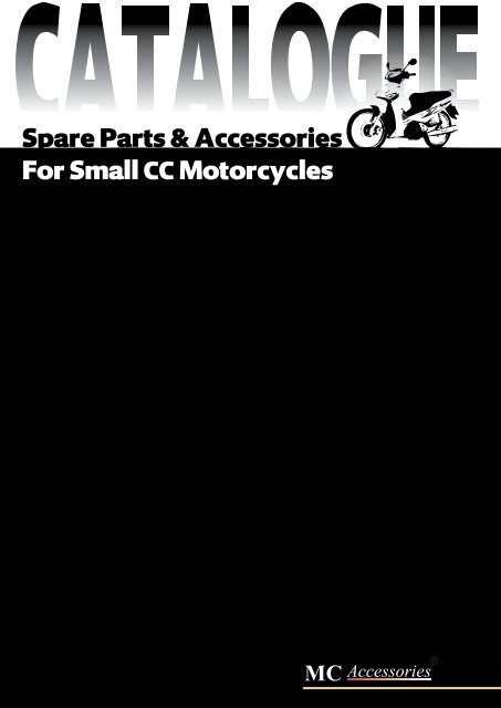 Spare Parts &amp; Accessories For Small CCMotorcycles - Mc-acc.com