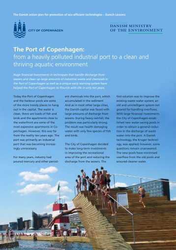 The Port of Copenhagen: from a heavily polluted ... - Ecoinnovation