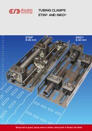 TUBING CLAMPS ETIN AND INKOÂ® - Source IEC