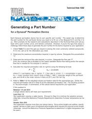 Generating a part number for a Dynacal permeation device - Valco ...