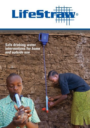 Safe drinking water interventions for home and outside use