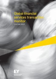 Global Financial Services Transaction Monitor