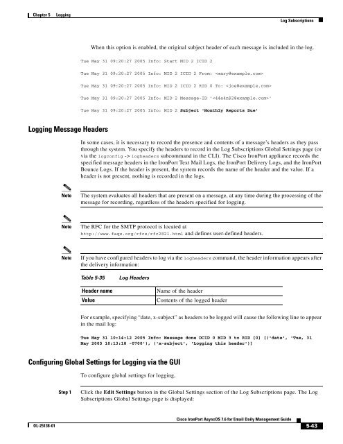 IronPort - daily management guide - AsyncOS 7.6.1