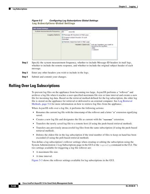 IronPort - daily management guide - AsyncOS 7.6.1