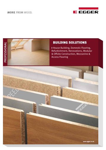 EGGER Building Solutions (PDF) - Fritz Egger GmbH & Co.
