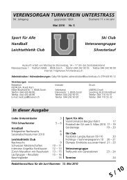 Chronik 05.10 - TV Unterstrass