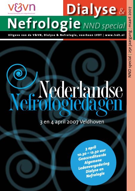 weten over de 7e nederlandse nefrologiedagen? - V&VN Dialyse en ...
