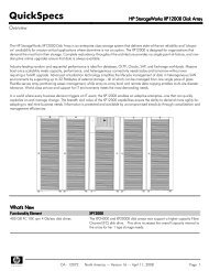 QuickSpecs - FTP Directory Listing - HP