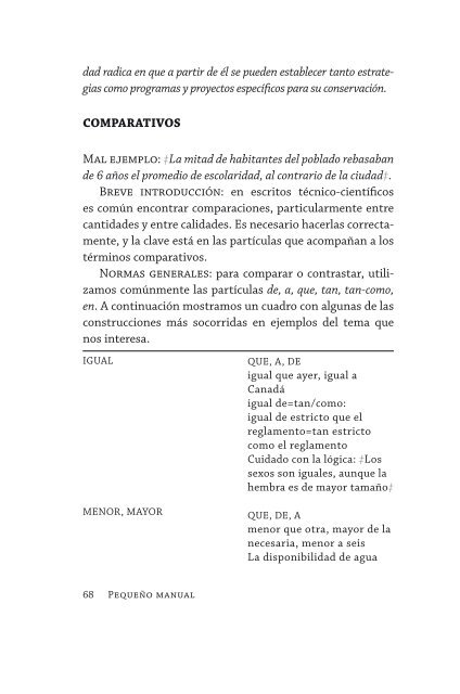 PequeÃ±o Manual de Apoyo para Redactar textos - Instituto Nacional ...