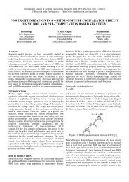 power optimization in a 4-bit magnitude comparator ... - Gimt.edu.in