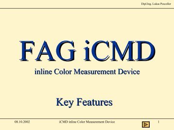 FLASH 2 Inline spectro-densitometer