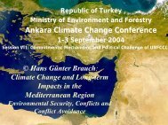 Climate Change and Long-term Impacts in the Mediterranean Region.