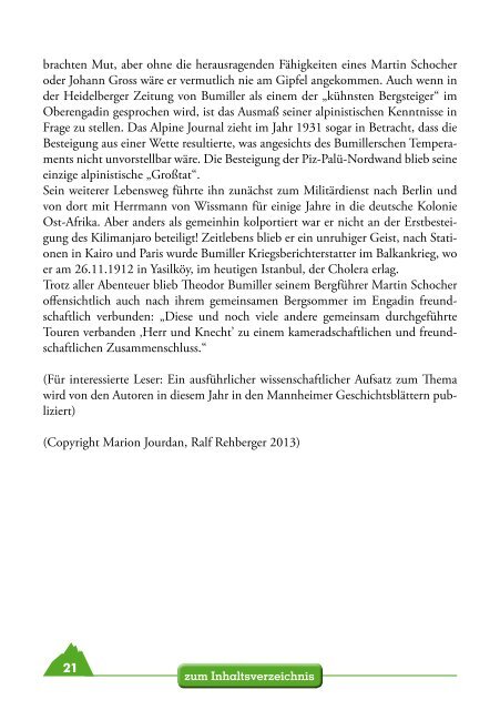 Festschrift - DAV Sektion Mannheim