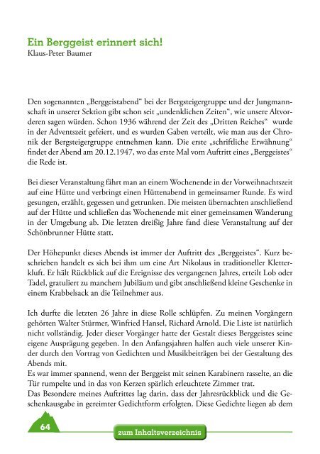 Festschrift - DAV Sektion Mannheim