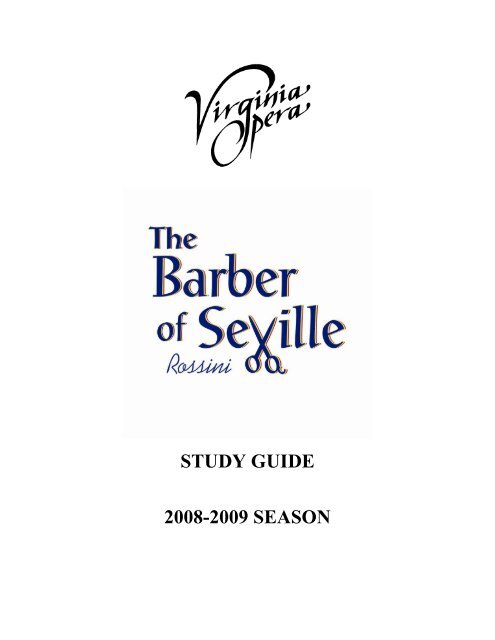 The Barber of Seville.pdf - Virginia Opera