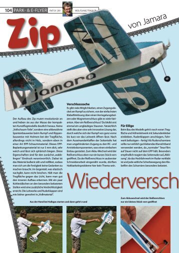 Datenblatt Park- & E-Flyer